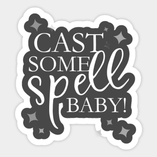 Cast Some Spell Baby Halloween 2020 Costume Sticker